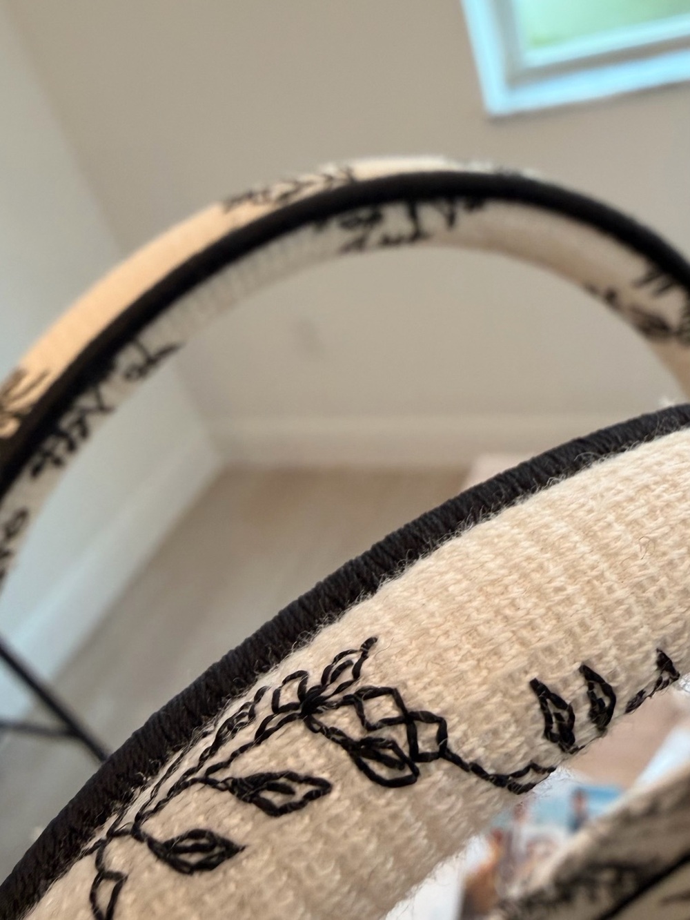 Dior Cream and Black Toile de Jouy Book Tote - Picture 10 of 13